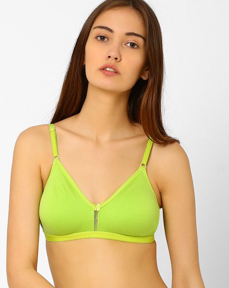 Seamless Bra with Adjustable Straps