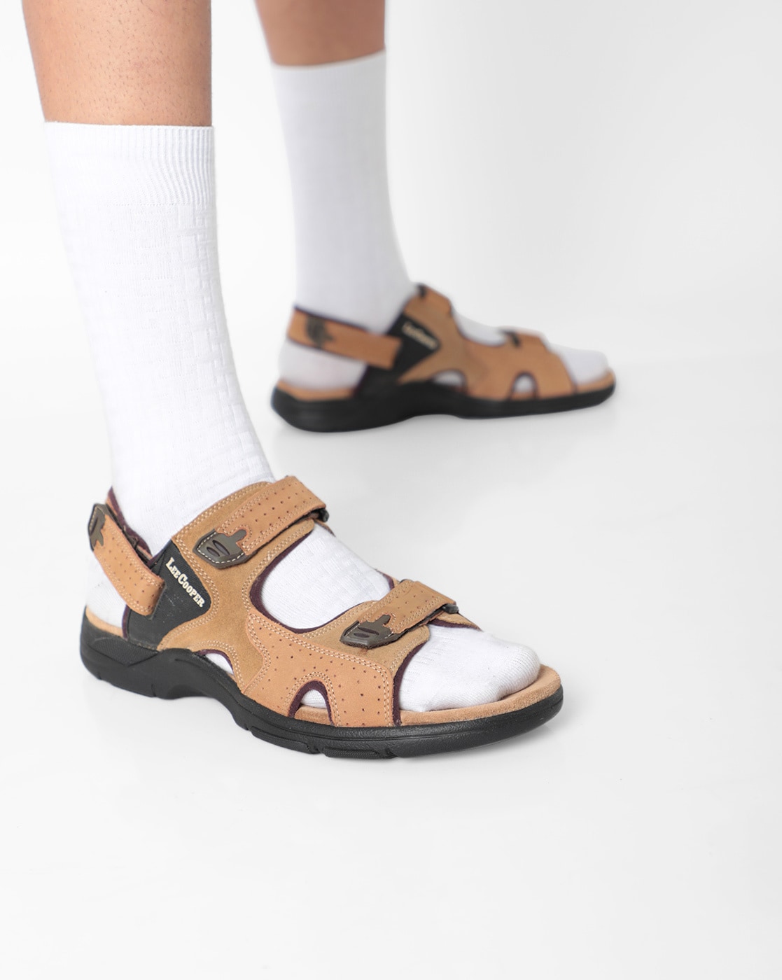 LEE COOPER Men Tan Sports Sandals - Buy LEE COOPER Men Tan Sports Sandals  Online at Best Price - Shop Online for Footwears in India | Flipkart.com