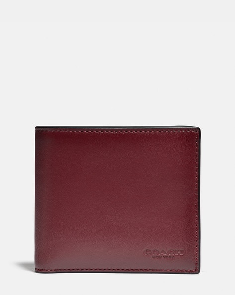 Red coach wallet discount mens