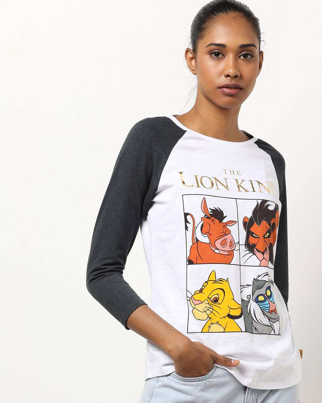 Buy White Tshirts for Women by Disney Online