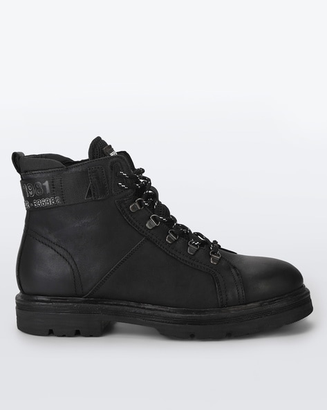 Buy Black Boots for Men by REPLAY 