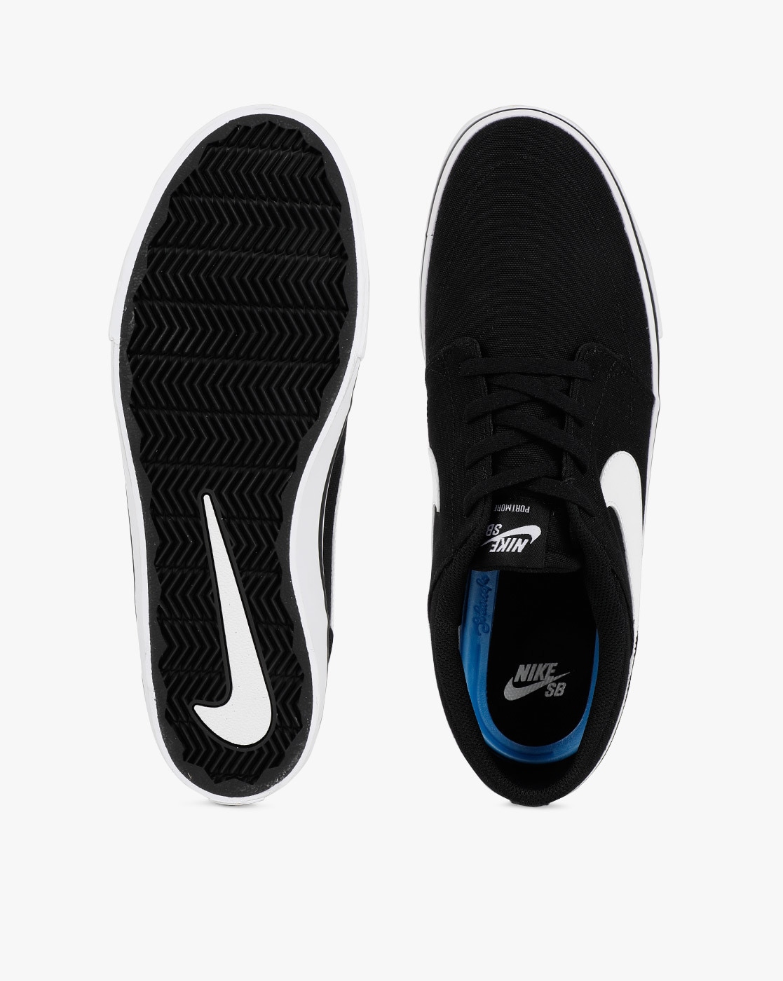 Nike sb best sale portmore all black