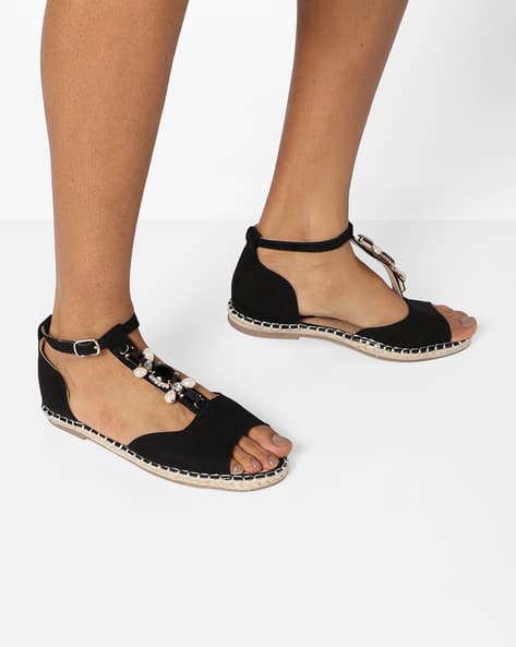 For Collection Flat Black Women Buy Online Sandals Truffle By 8mwN0n