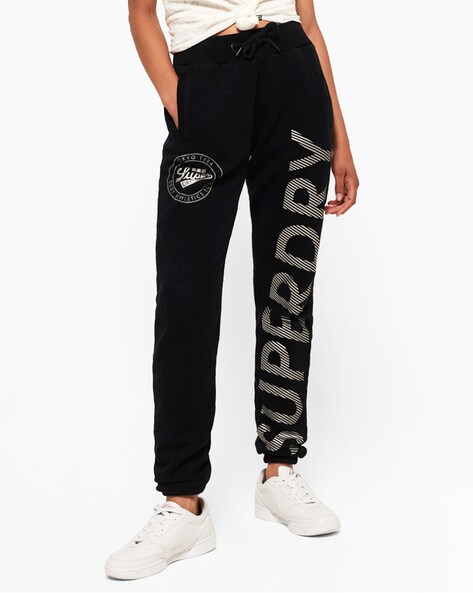 Buy Black Track Pants for Women by SUPERDRY SPORT Online