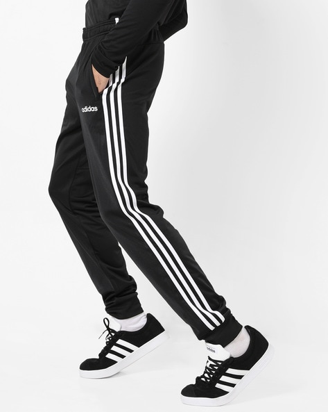 adidas Three-Stripe Tricot Track Pants - Mens