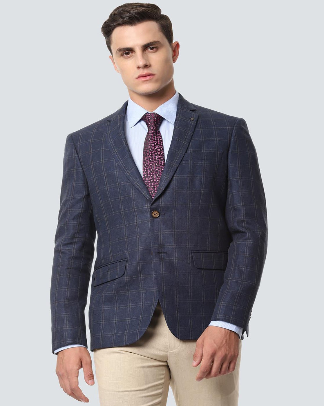 Buy Blue Blazers & Waistcoats for Men by LOUIS PHILIPPE Online