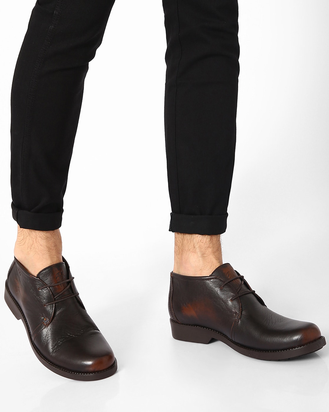 Buy Dark Brown Boots for Men by 