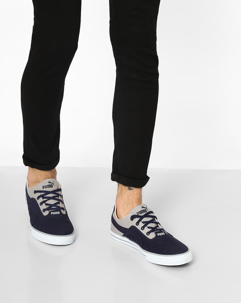 Buy Navy Blue \u0026 Grey Casual Shoes for 