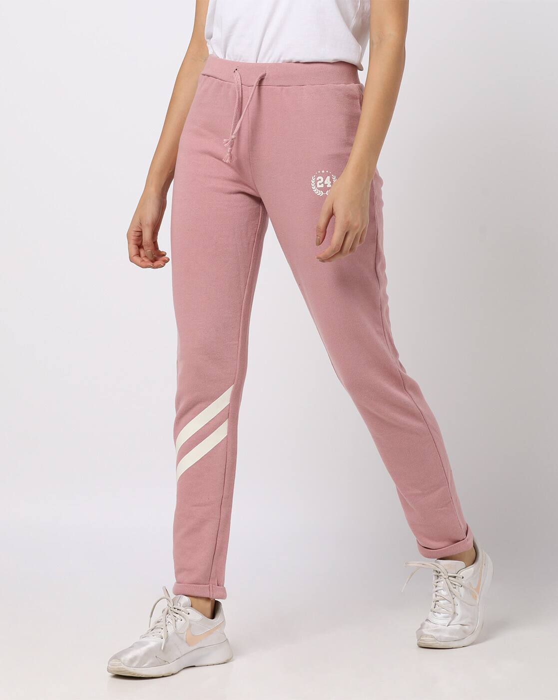 Womens pink track pants Clearance