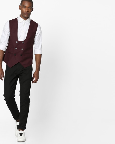 Mens u hot sale cut waistcoat