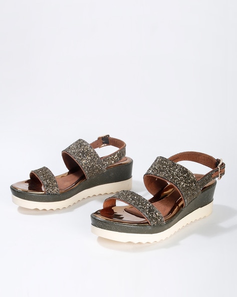 Carley Platform Wedge in Antique Bronze by Corkys – Magnolia Too Boutique