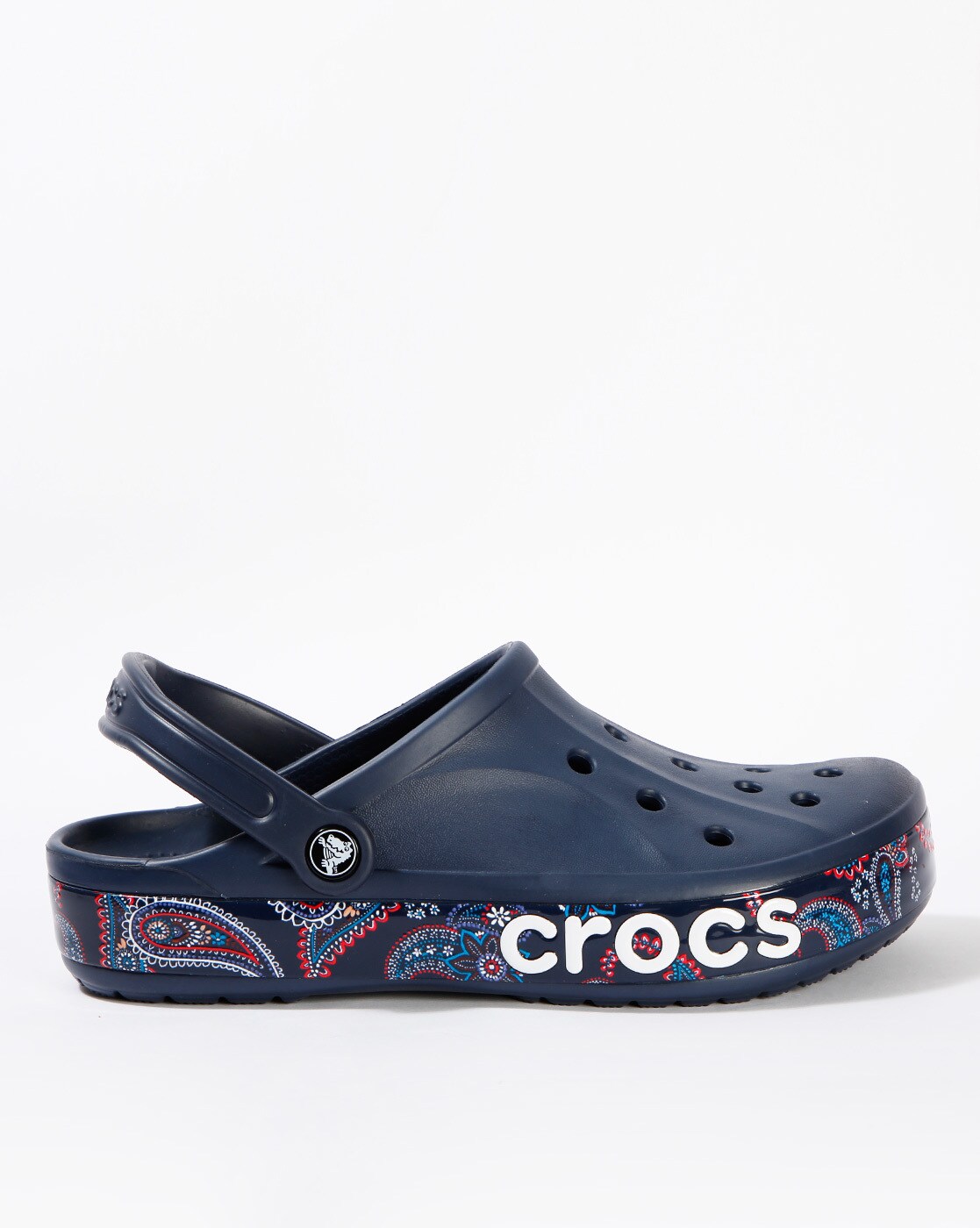 navy blue crocs women's