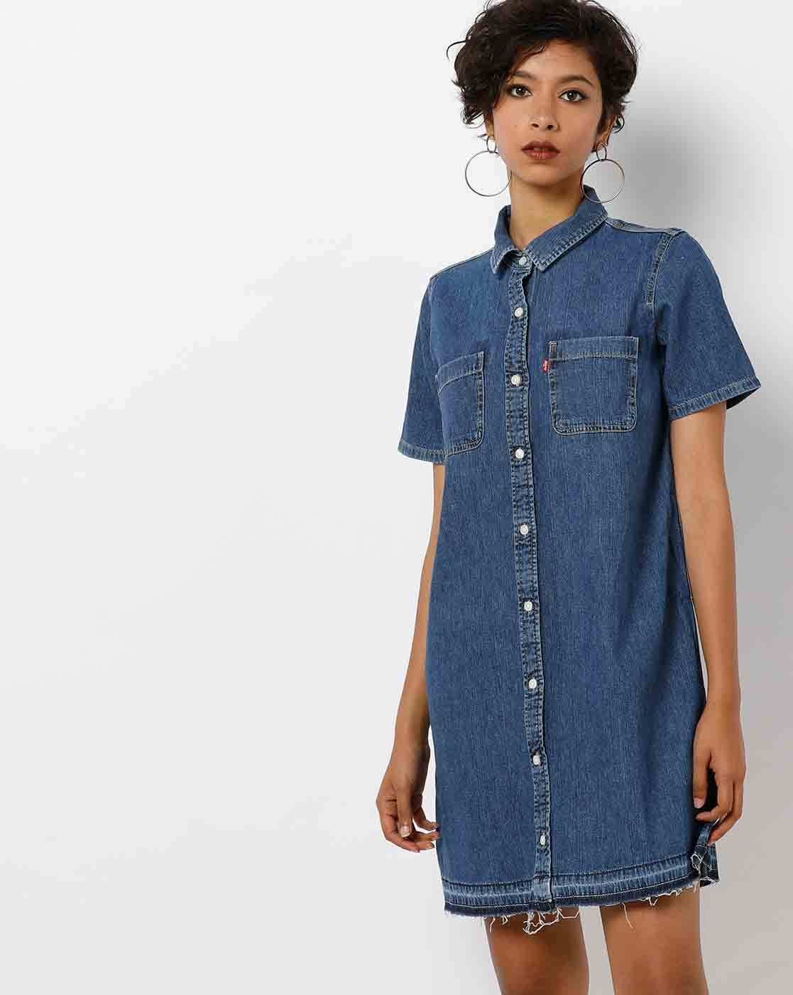 straight shirt dress