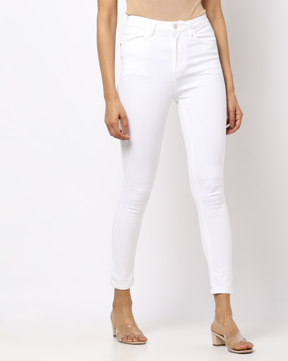 MM-21 Skinny Women White Jeans - Buy MM-21 Skinny Women White Jeans Online  at Best Prices in India | Flipkart.com
