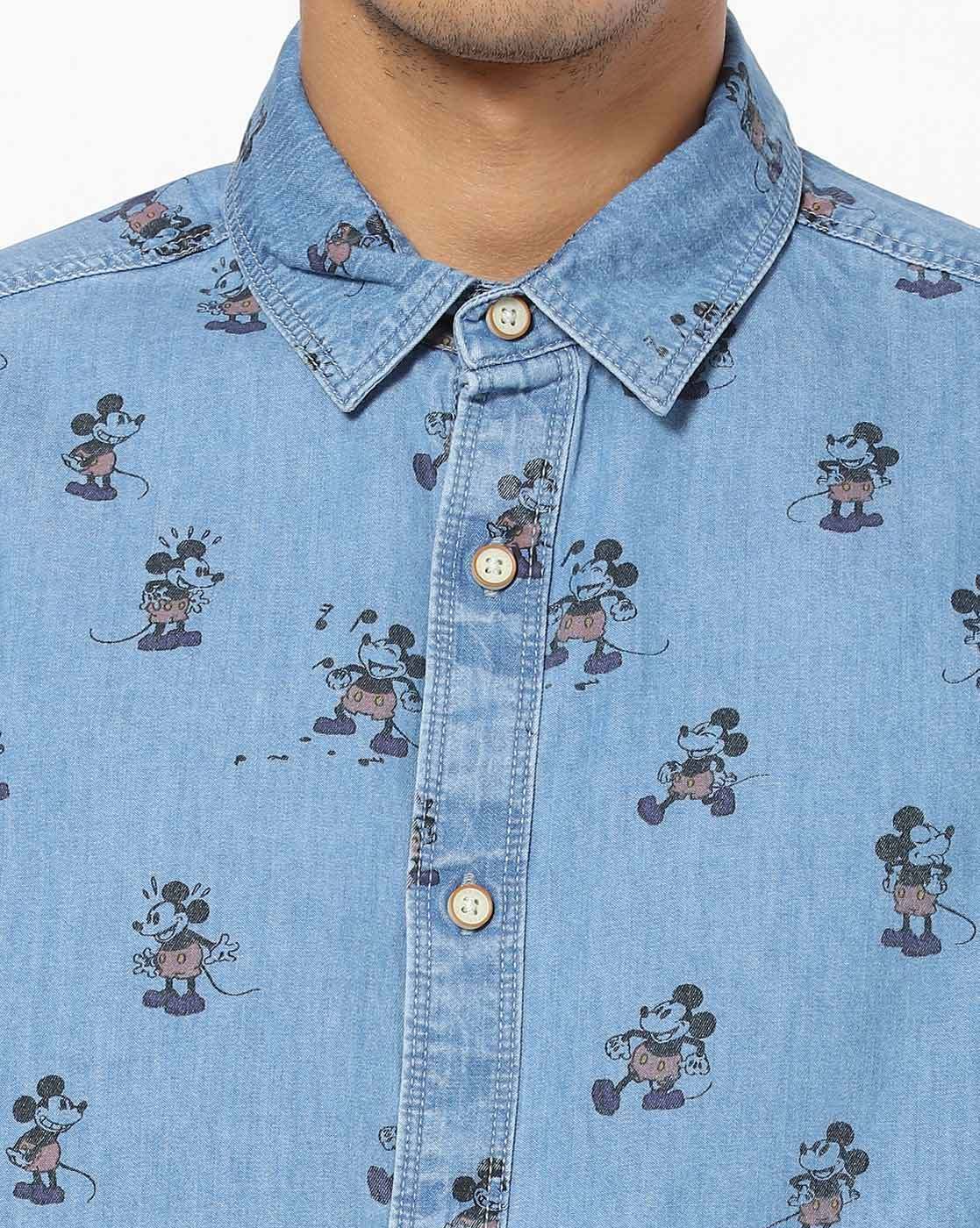 jack and jones mickey mouse t shirt