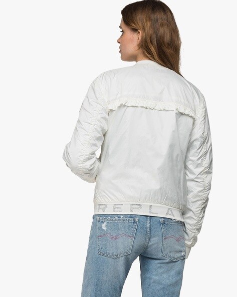 replay bomber jacket