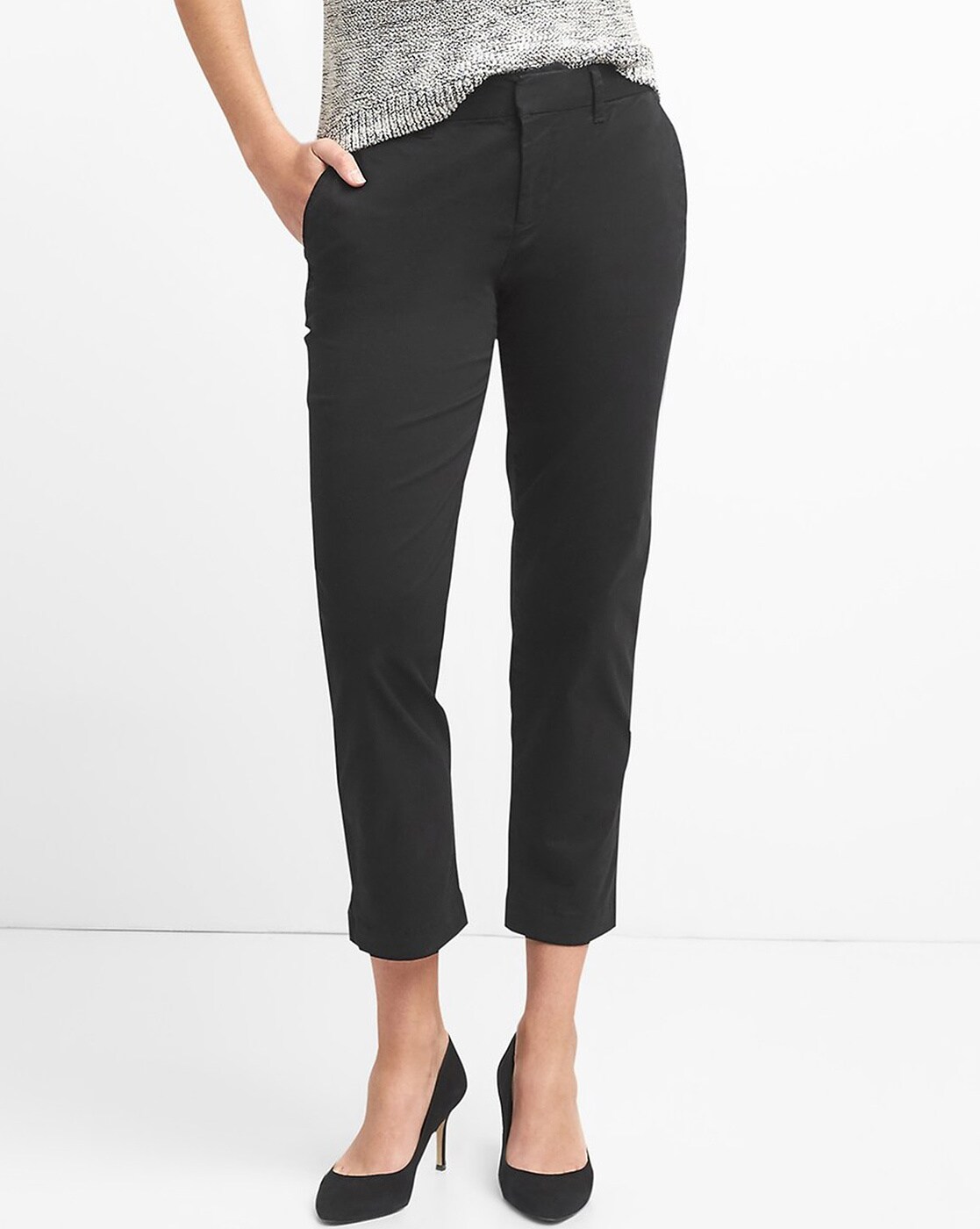 Buy Black Trousers & Pants for Women by GAP Online