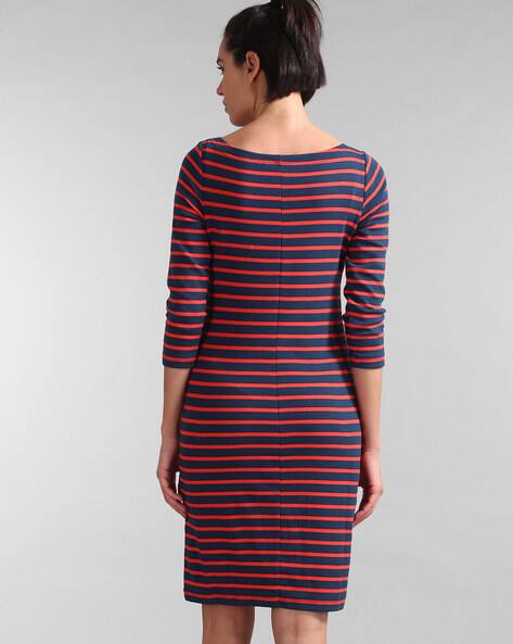 modern boatneck dress