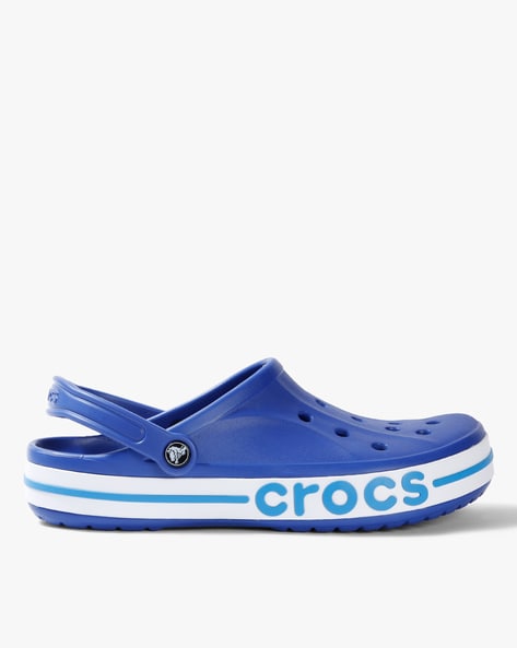 crocs men blue clogs