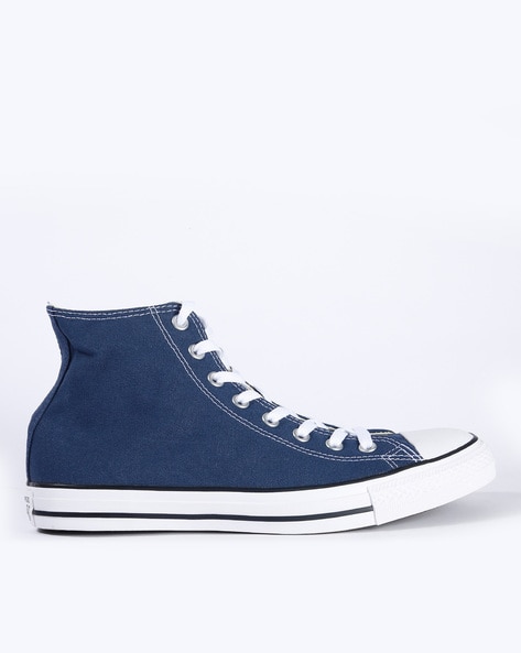 High-Top Lace-Up Casual Shoes