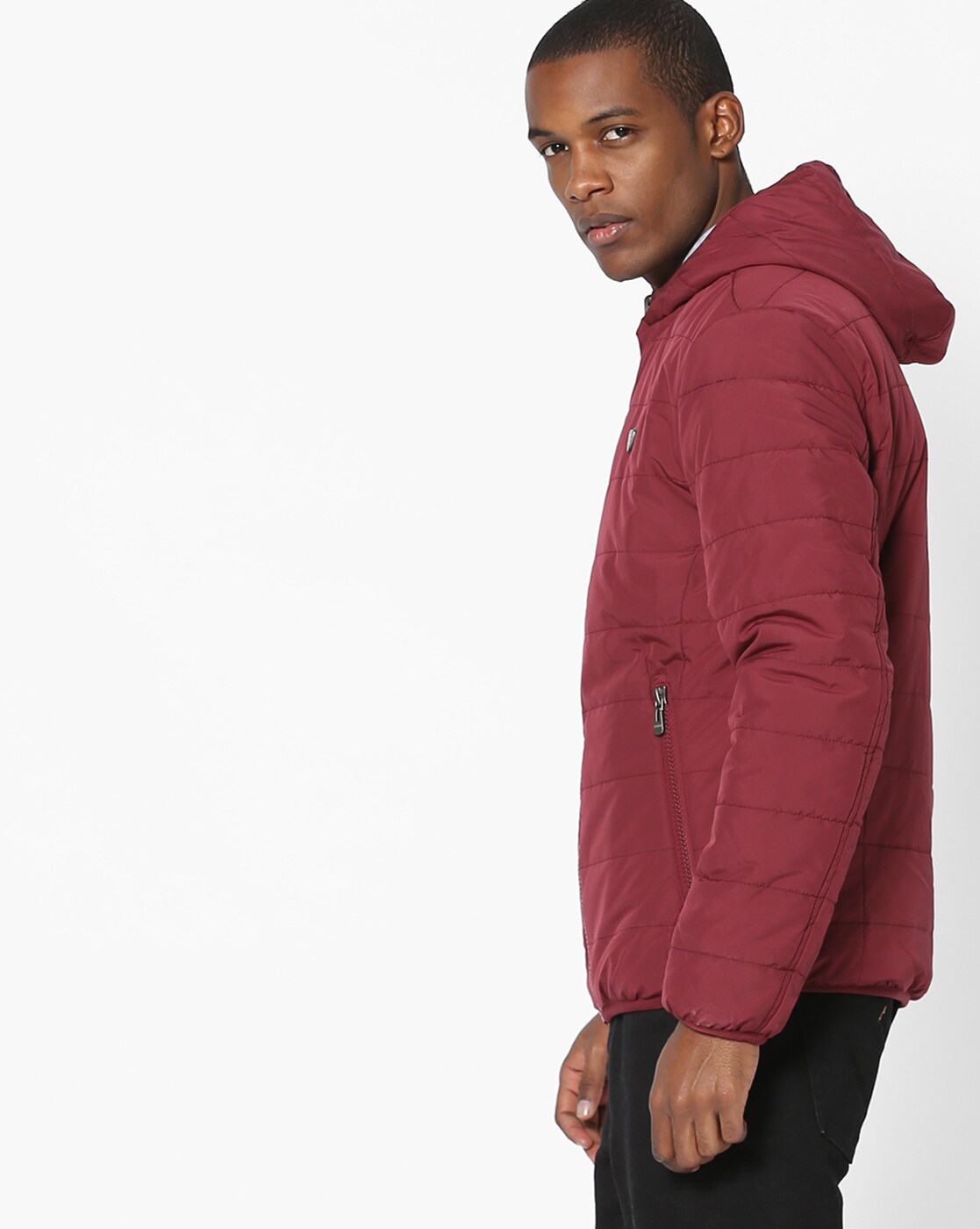 Buy Maroon & Greymelange Jackets & Coats for Men by Killer Online | Ajio.com