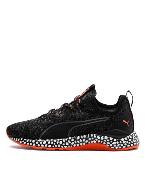 Hybrid Runner Firecracker Textured Lace Up Casual Shoes