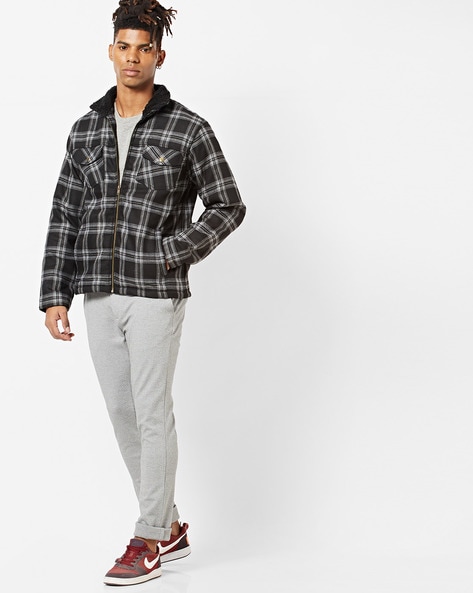 Men's Anderson Glen Plaid Iconic Racer Jacket – Members Only®