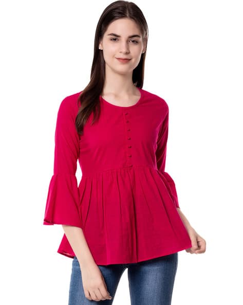 Flared Top with Bell Sleeves