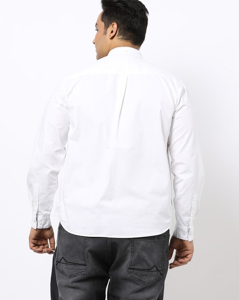 PLEAT BACK SHIRT