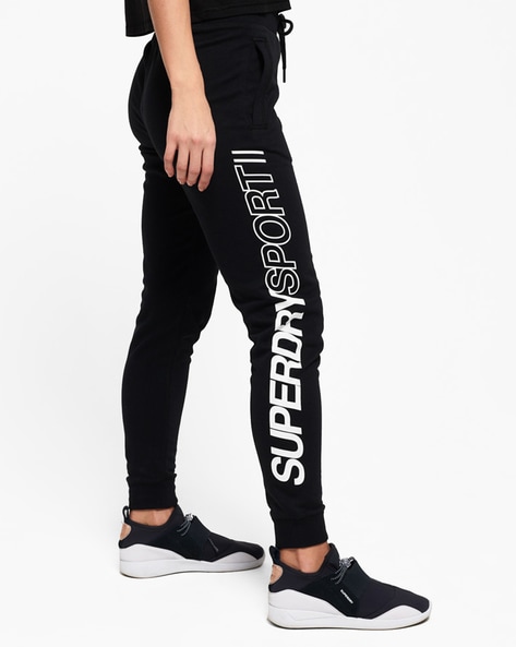 Buy Black Track Pants for Women by SUPERDRY SPORT Online