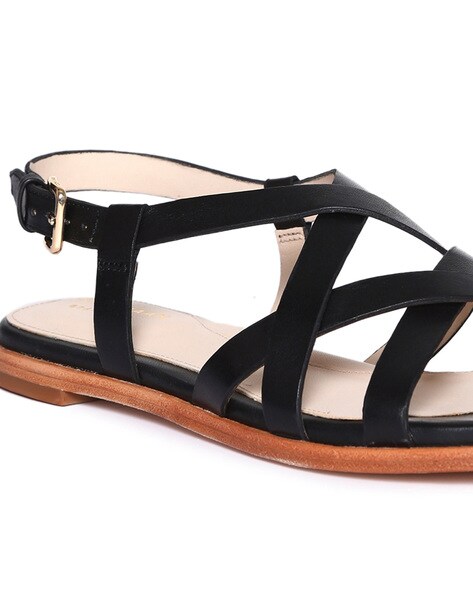 Buy Black Flat Sandals for Women by Cole Haan Online Ajio