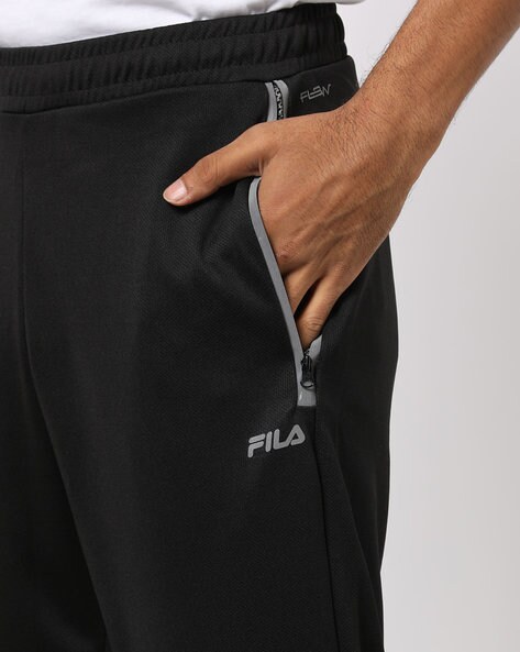 Buy Black Track Pants for Men by FILA Online