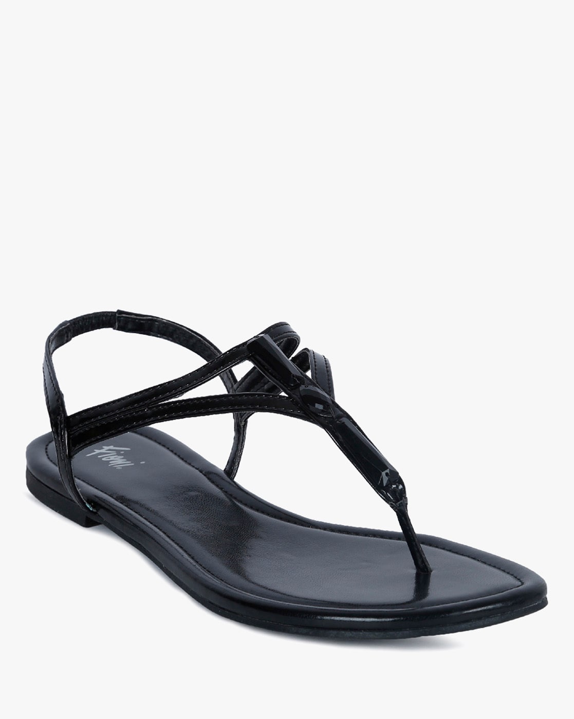 fioni black sandals