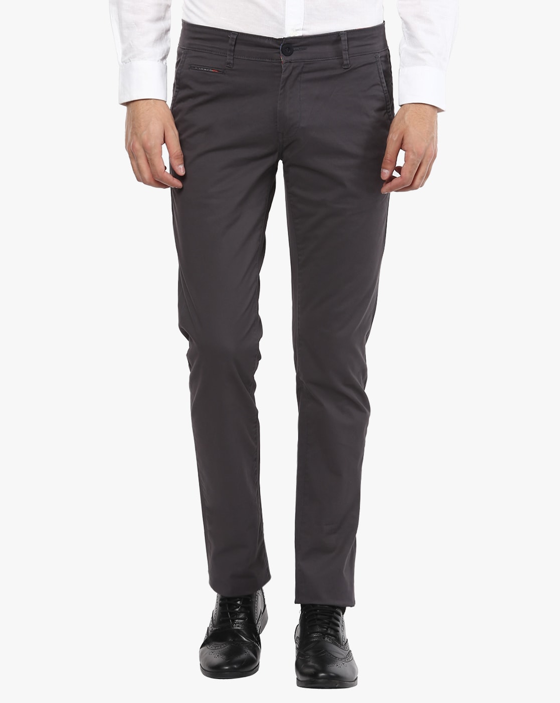 Buy Mufti Men's Super Slim Casual Trousers (MFT-16915-G-01-BLACK_Black_40)  at Amazon.in