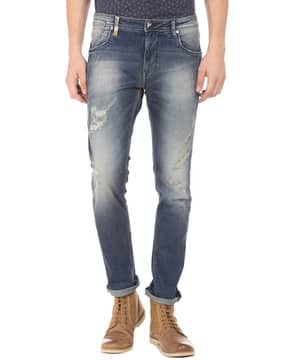Best Offers On Men Ripped Denims Upto 20 71 Off Limited Period Sale Ajio