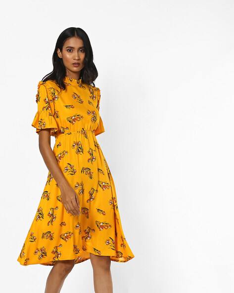 Buy Yellow Dresses for Women by AJIO 