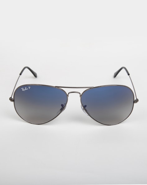 HOORSENBUHS MODEL XI |GUNMETAL BLACK AVIATOR SUNGLASSES – Glasses Ltd