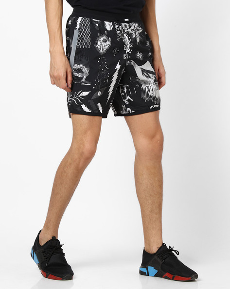 nike men's flex stride printed shorts