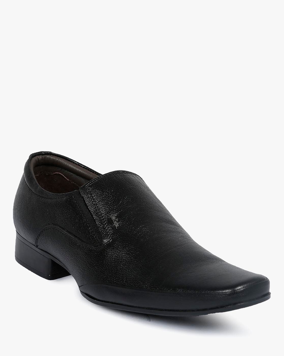 lee cooper men black formal shoes