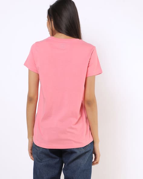 Graphic Print Slim Fit Round-Neck T-shirt (Image - 2)
