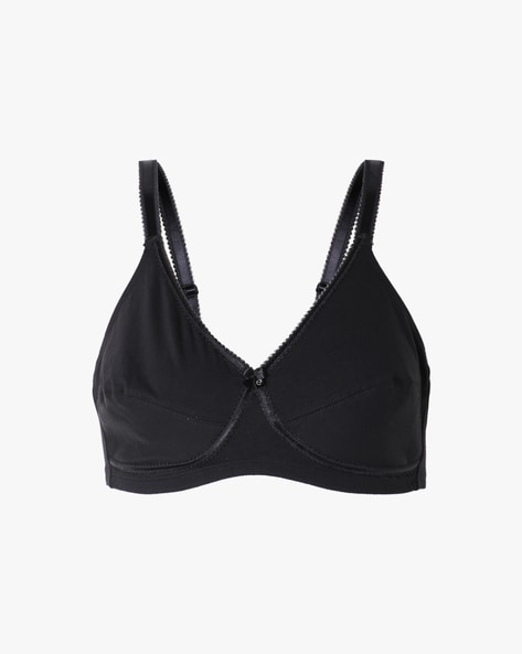 Underwired Padded Bra with Double Straps