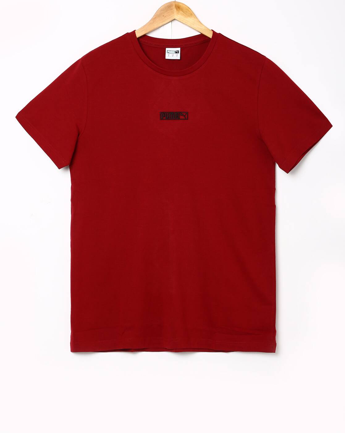 puma maroon t shirt