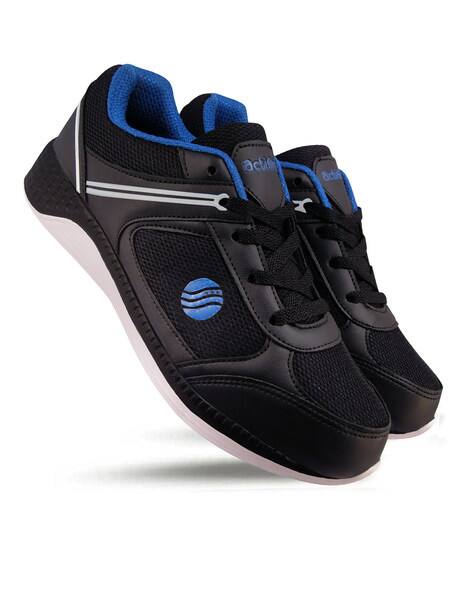 action black sports shoes