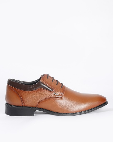 Lee Cooper Textured Lace-Up Derby Shoes