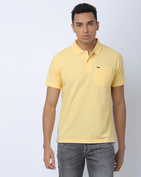 Buy Yellow Tshirts for Men by PROLINE 