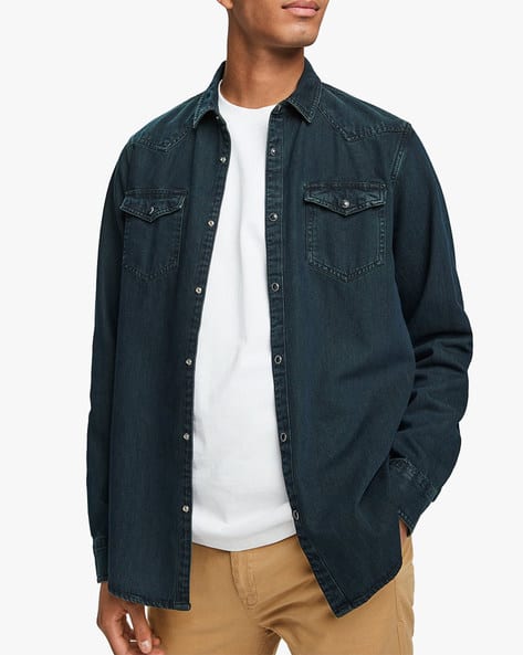 scotch soda denim shirt
