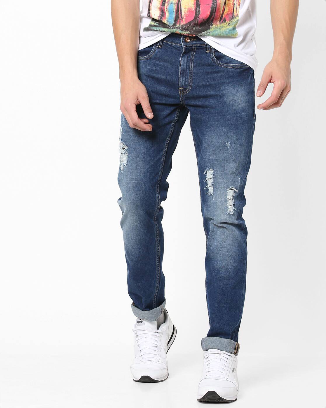 Buy Blue Jeans for Men by AJIO Online 