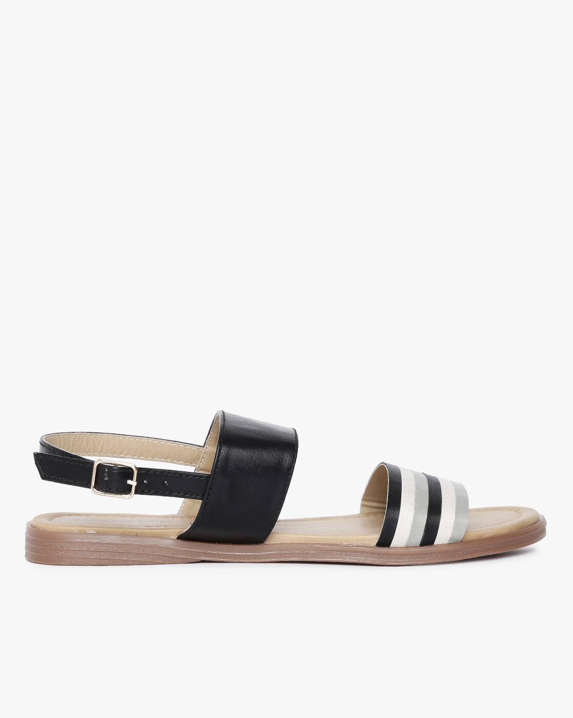 open toe flats under 300