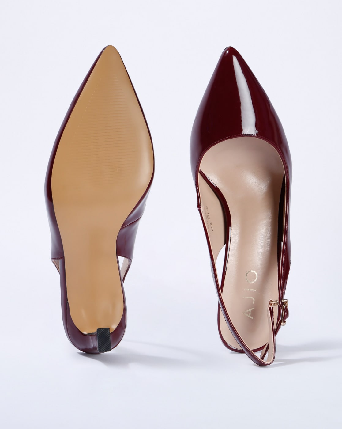 Wine colour high on sale heels