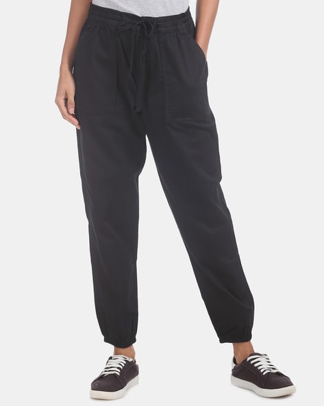 chino joggers womens